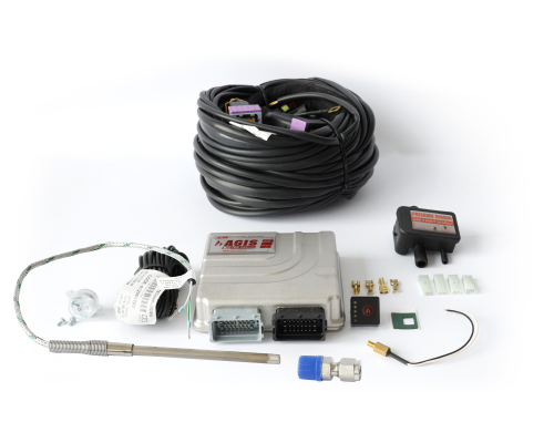 DUAL FUEL LPG/CNG AGIS D12 - zestaw elektroniki